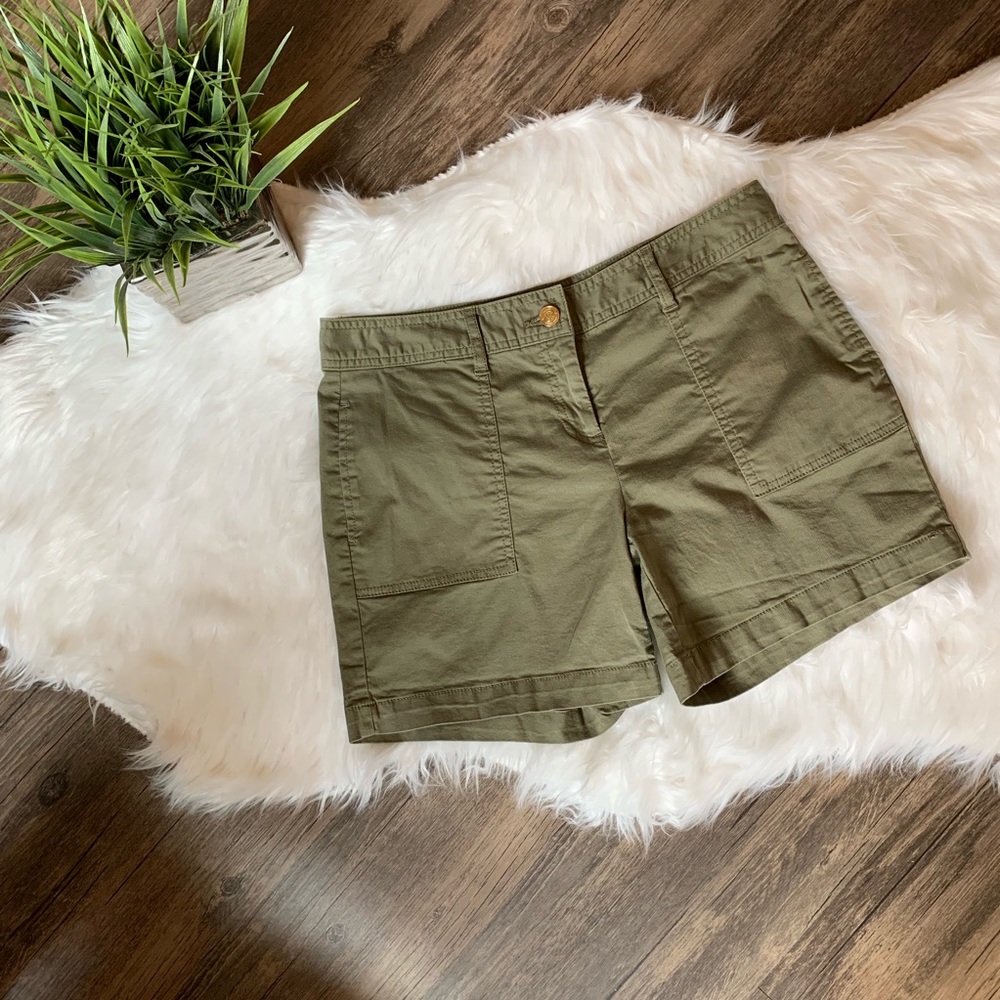 Olive Green Michael Kors Shorts—Size 4